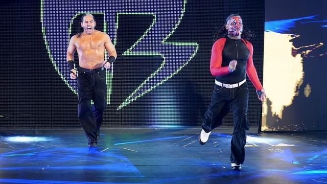 Massive Hardy Boyz reference on WWE RAW