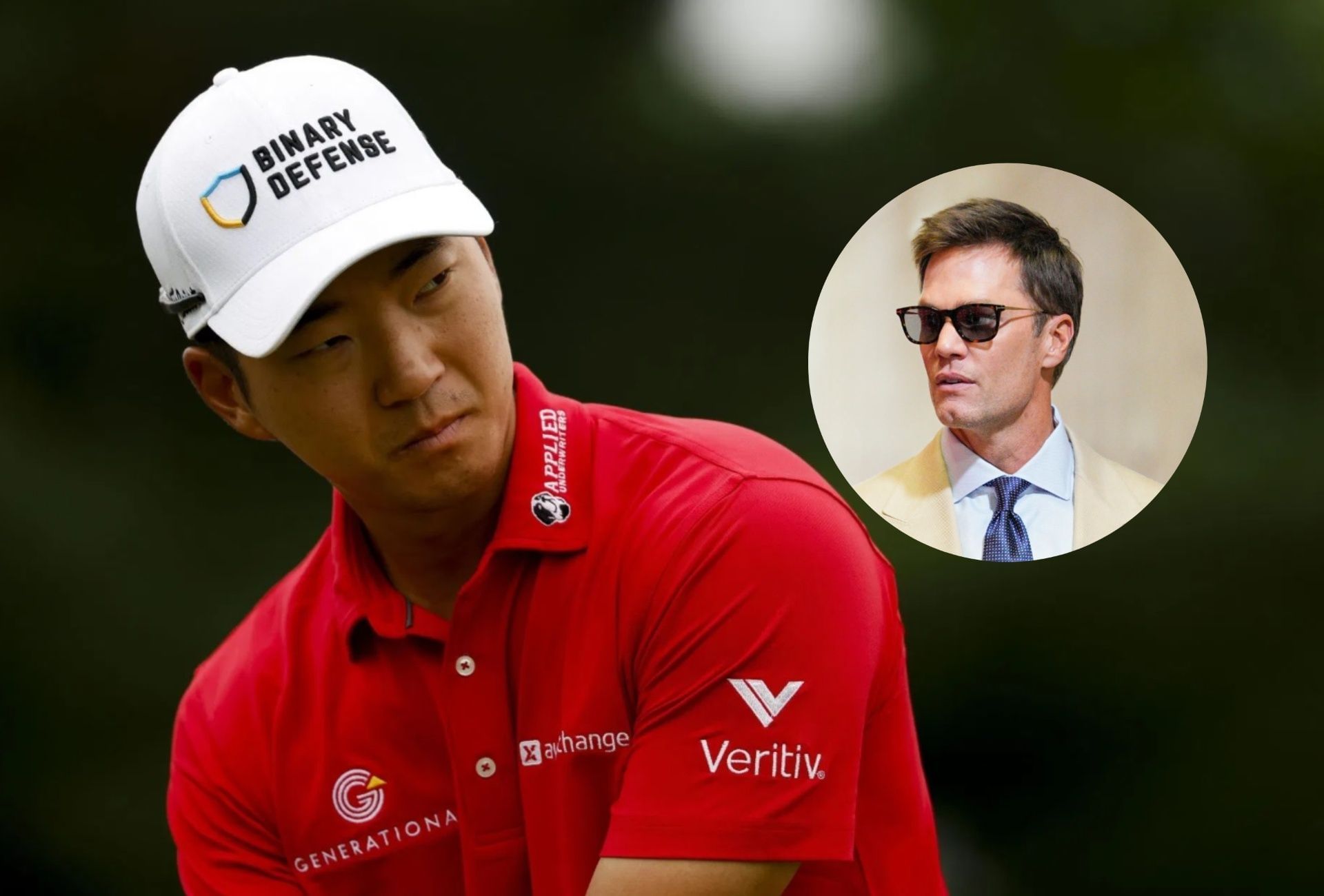 Michael S. Kim and NFL icon Tom Brady