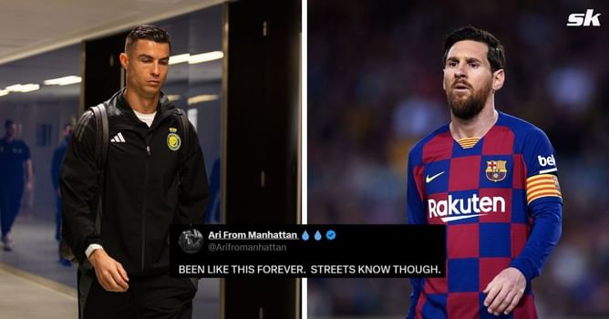 "Why do they hate him so much" - Fans slam media outlet for 'double standards' as they compare Cristiano Ronaldo and Lionel Messi's performances