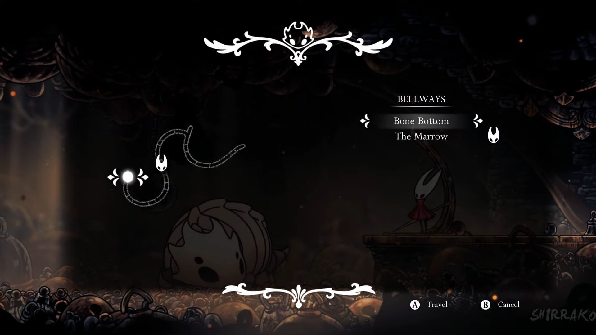 Use bell stations for fast travel in Silksong (via Team Cherry | YT-Shirrako)