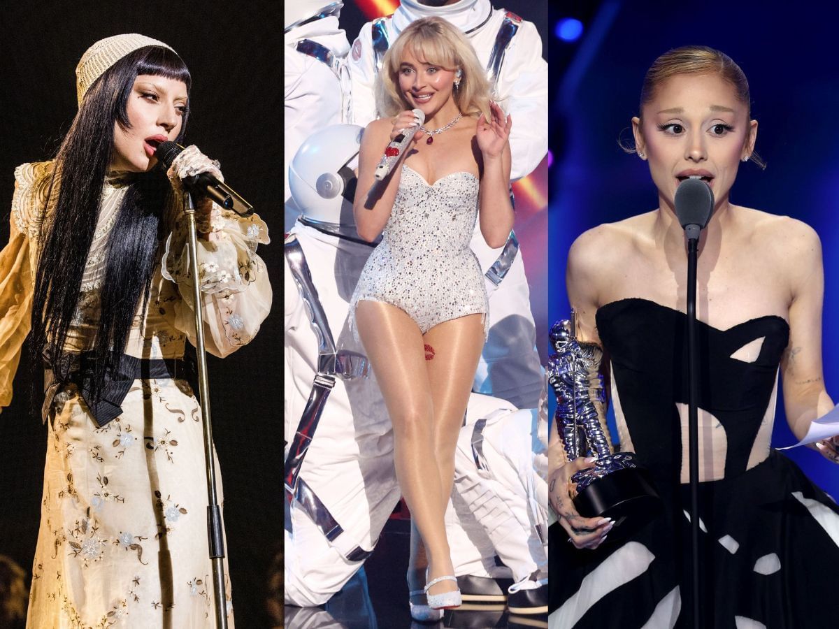 Lady Gaga, Sabrina Carpenter, and Ariana Grande