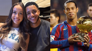 "I'm looking like prime Ronaldinho" - Jeremy Pena makes hilarious claim as Julia Grosso showcases the Astros star's soccer skills on his birthday