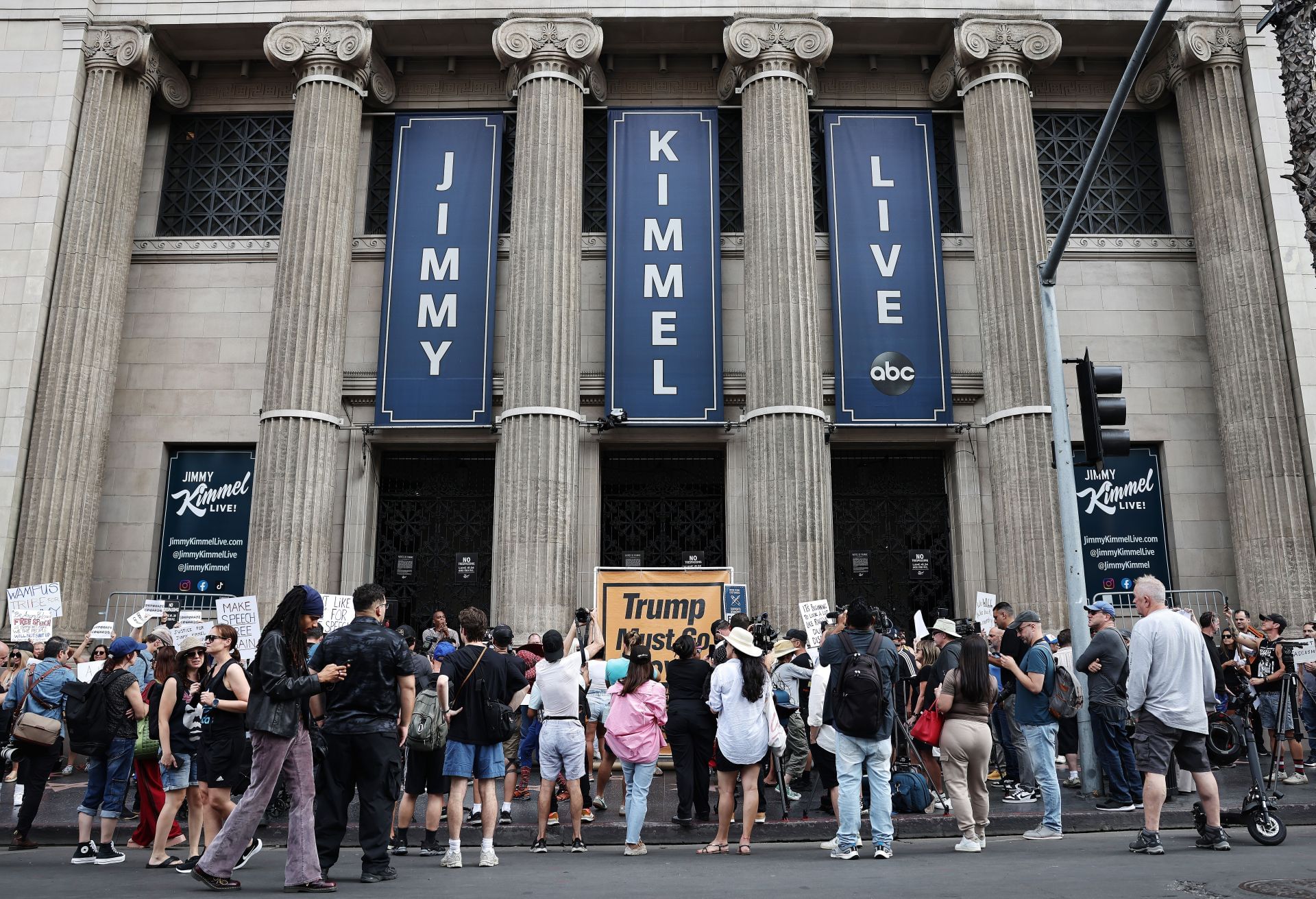 ABC Pulls Jimmy Kimmel From Late Show After Comments About Charlie Kirk Shooting - Source: Getty