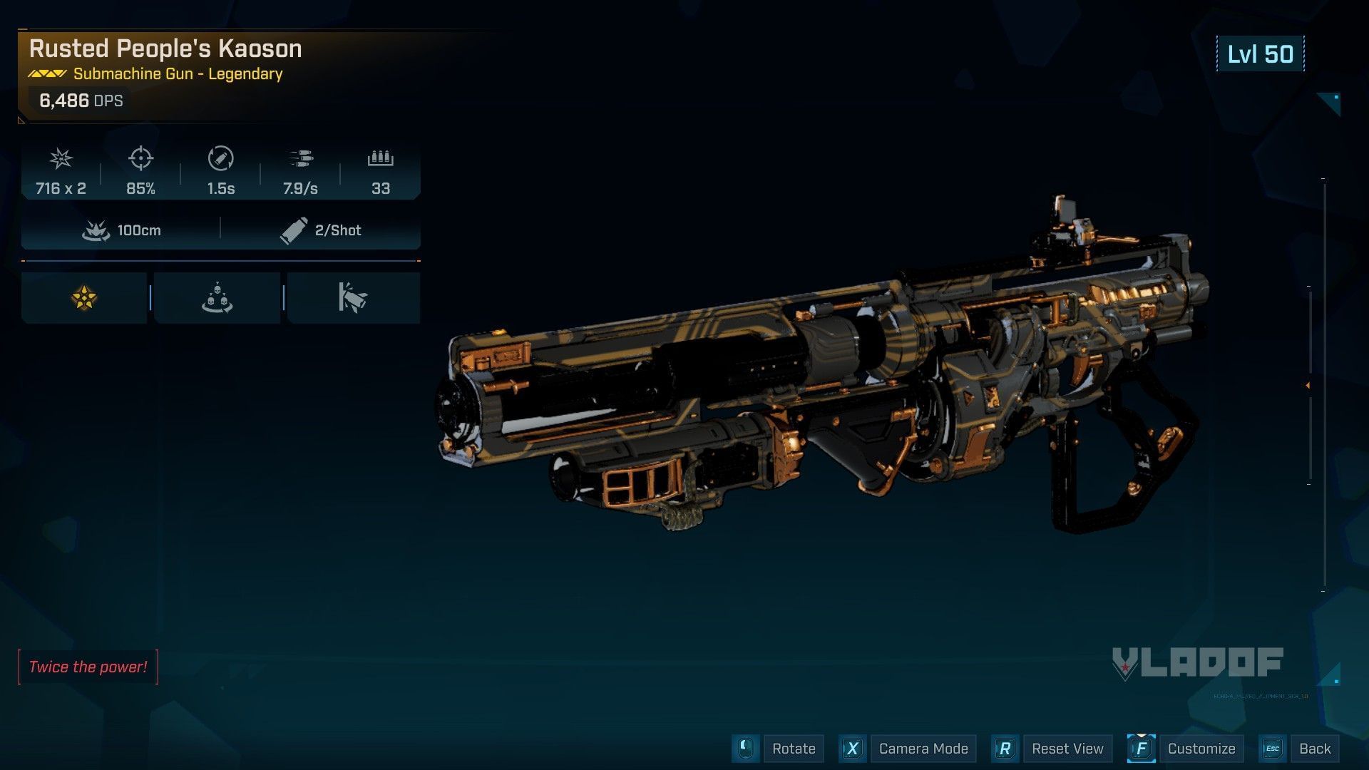 Kaoson is one of the best weapons for Vex in Borderlands 4 (Image via 2K)