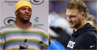 "Going to come back with a vengeance": Rob Gronkowski draws parallels between Aidan Hutchinson and new division rival Micah Parsons