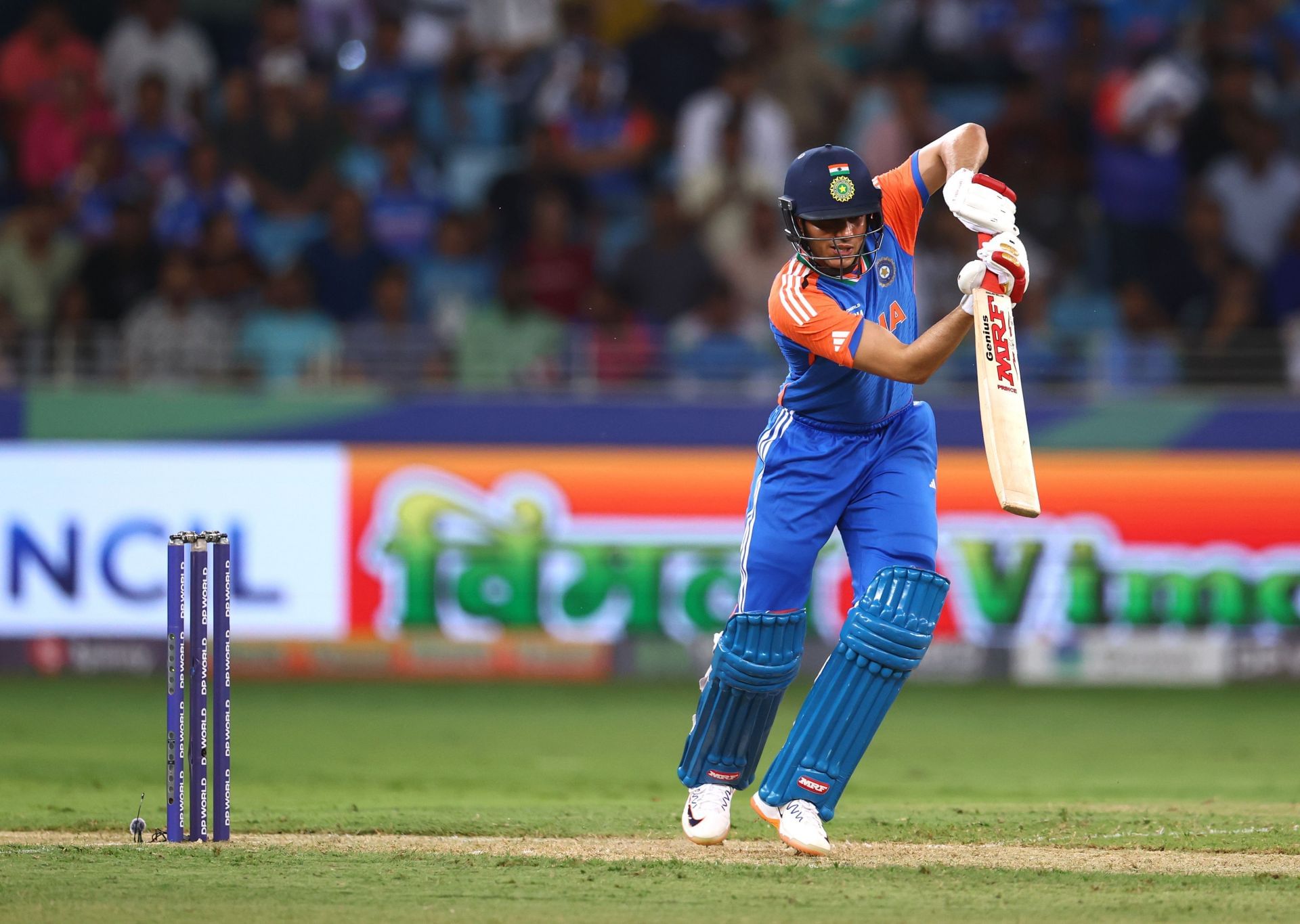 Shubman Gill was Abhishek Sharma&#039;s opening partner in Wednesday&#039;s game. [P/C: Getty]