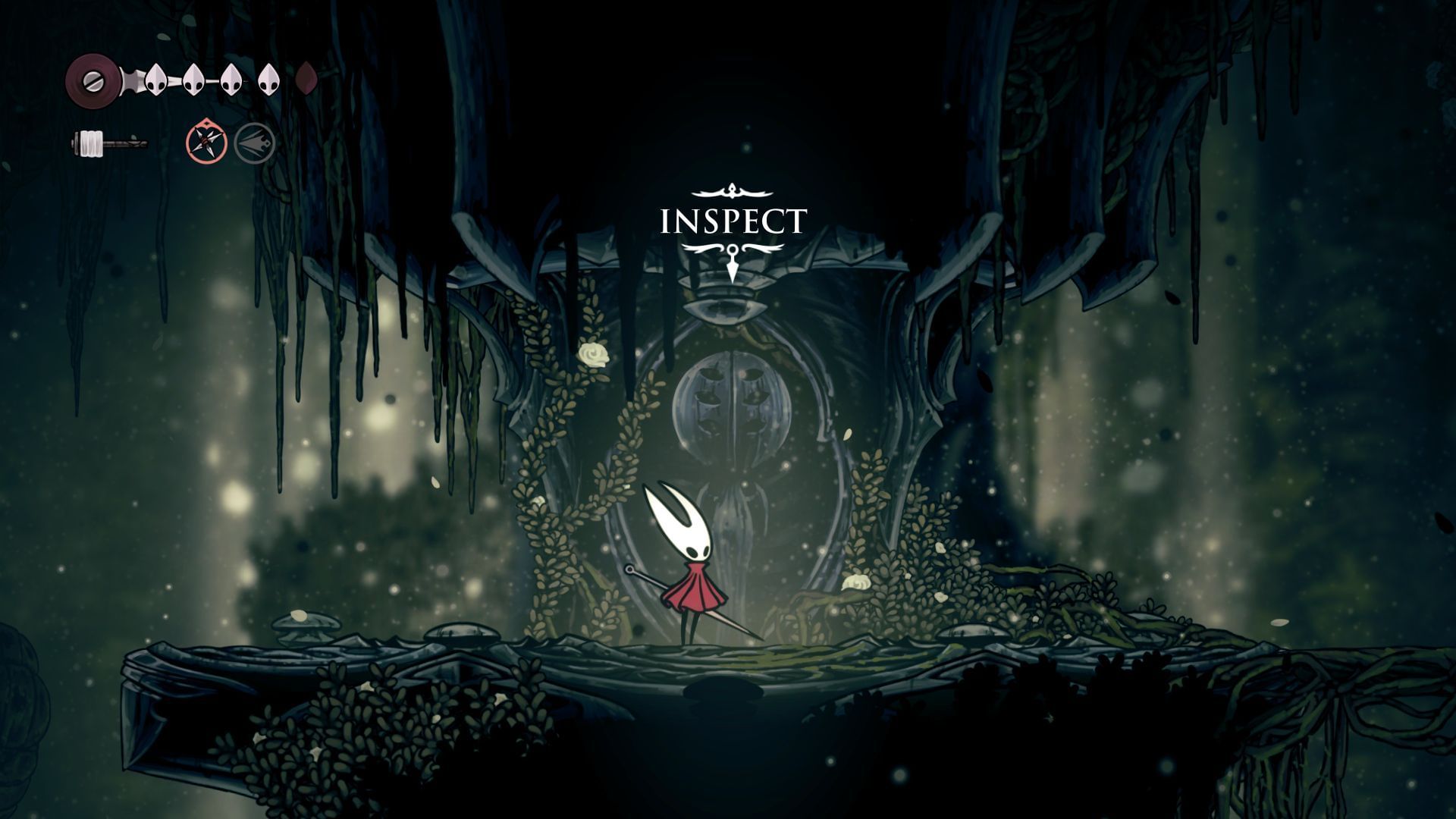 Acquiring the Cling Grip Ancestral Art in Hollow Knight Silksong (Image via SK Gaming | Team Cherry)