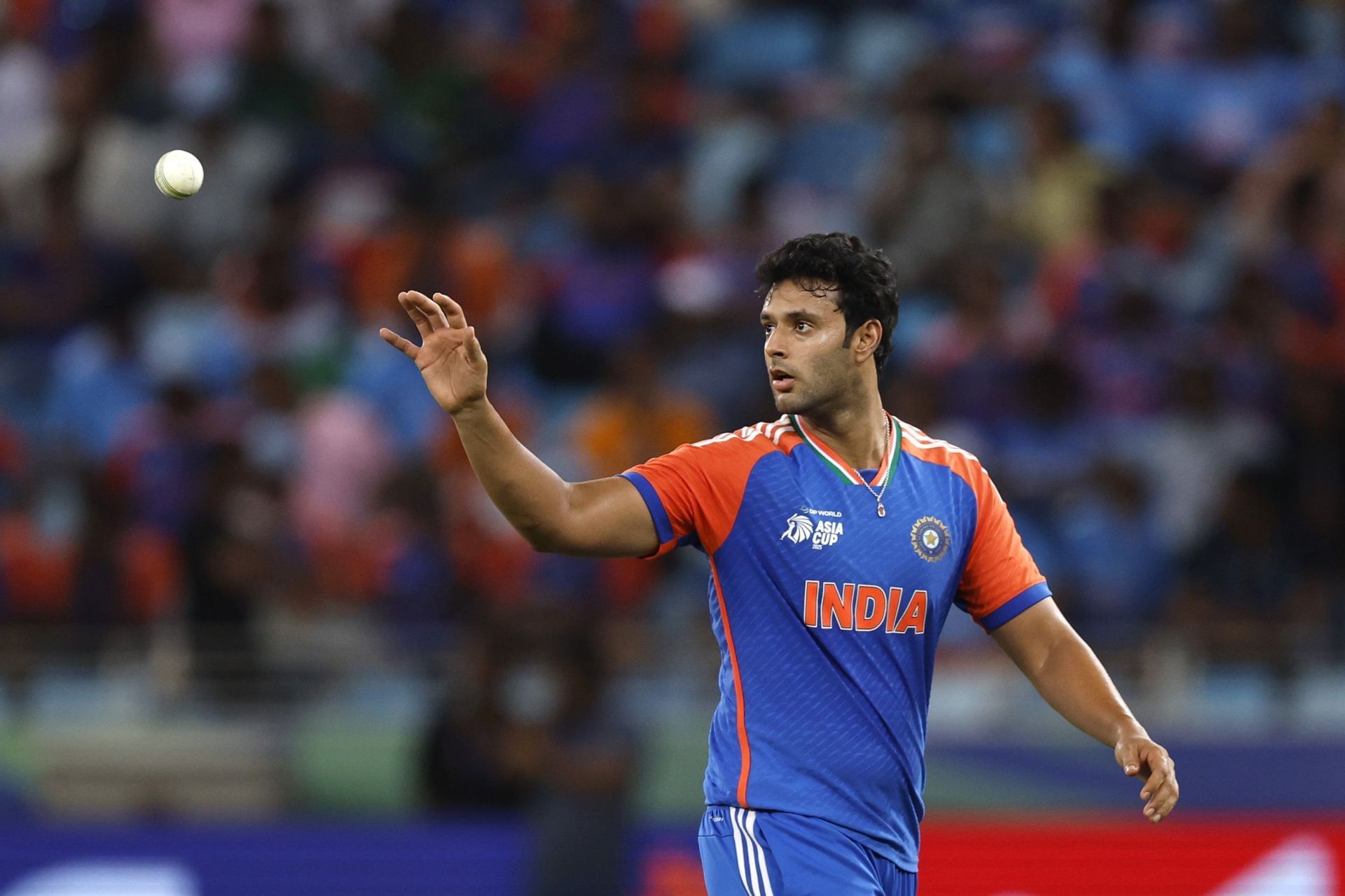 Shivam Dube picked up two wickets in India