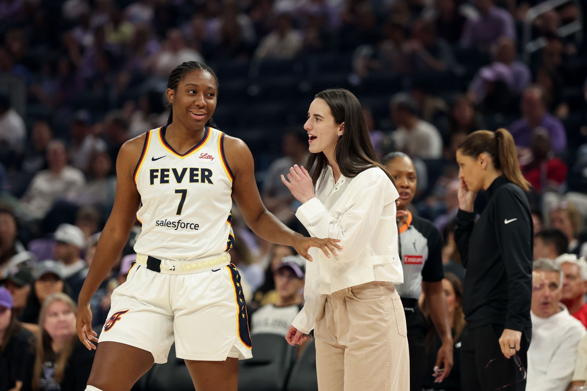 Indiana Fever v Golden State Valkyries - Source: Getty