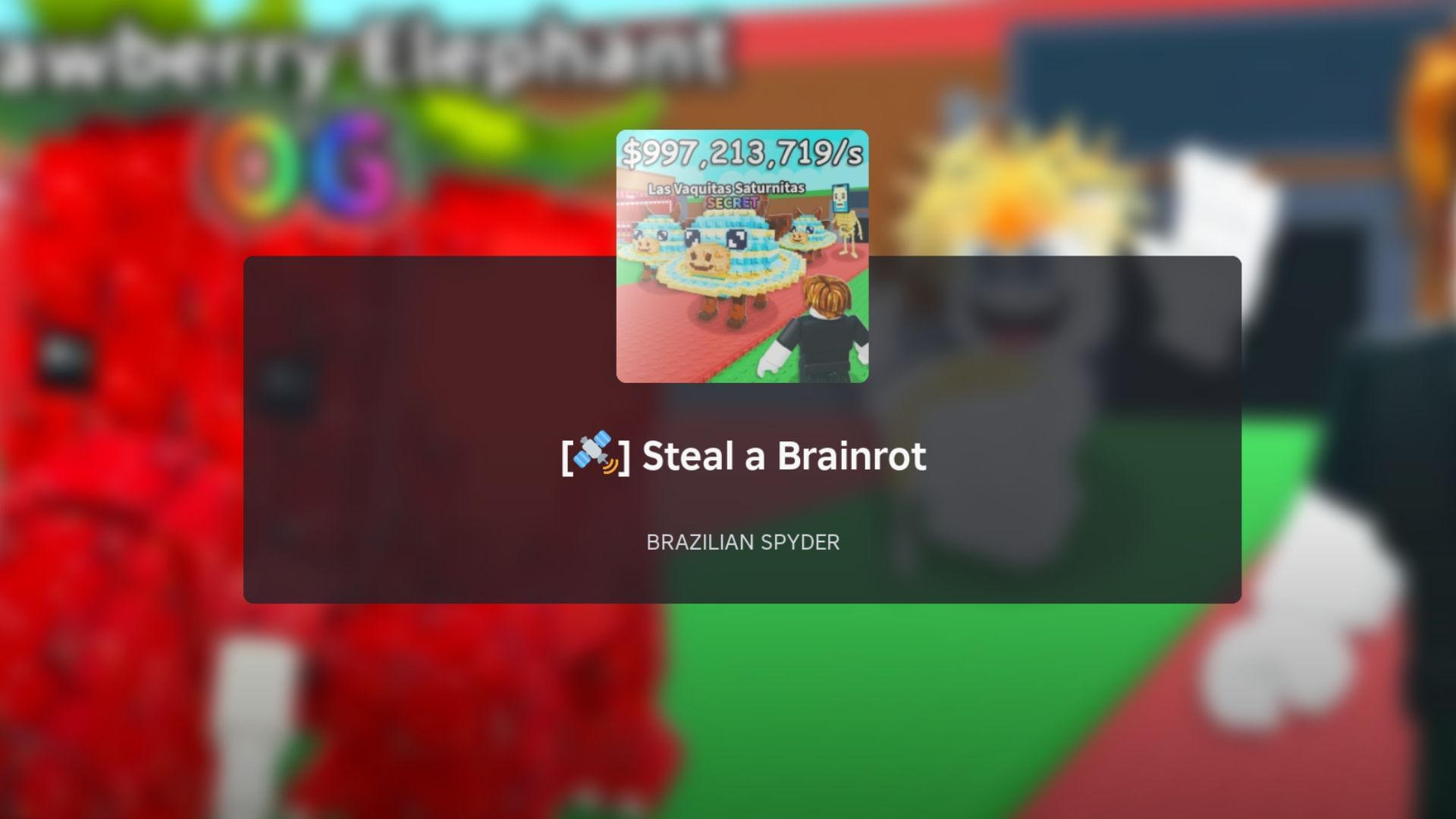 Steal a Brainrot loading screen