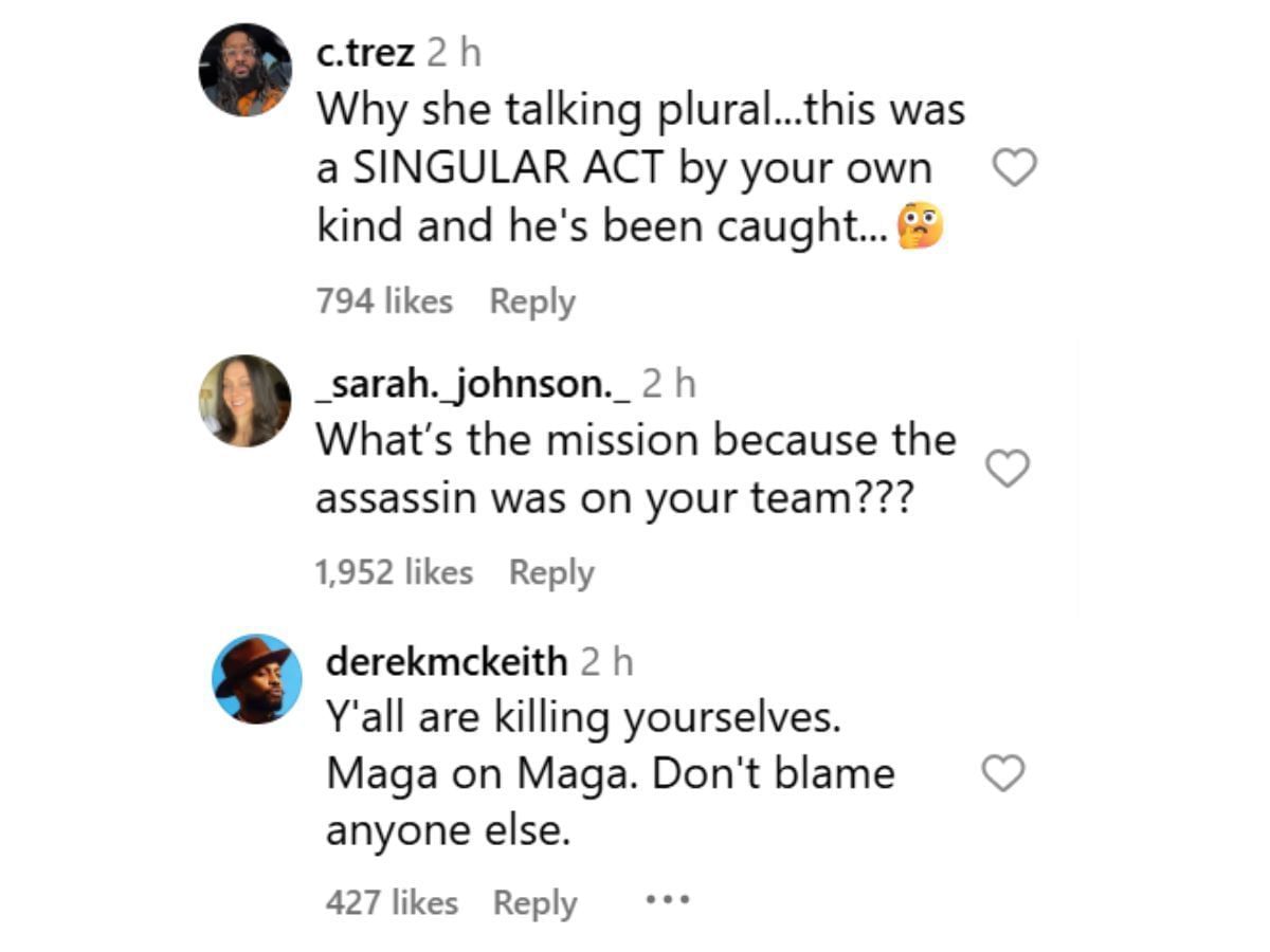 Netizens discussed Erika Kirk's remarks. (Photo: Instagram/@hollywoodunlocked)