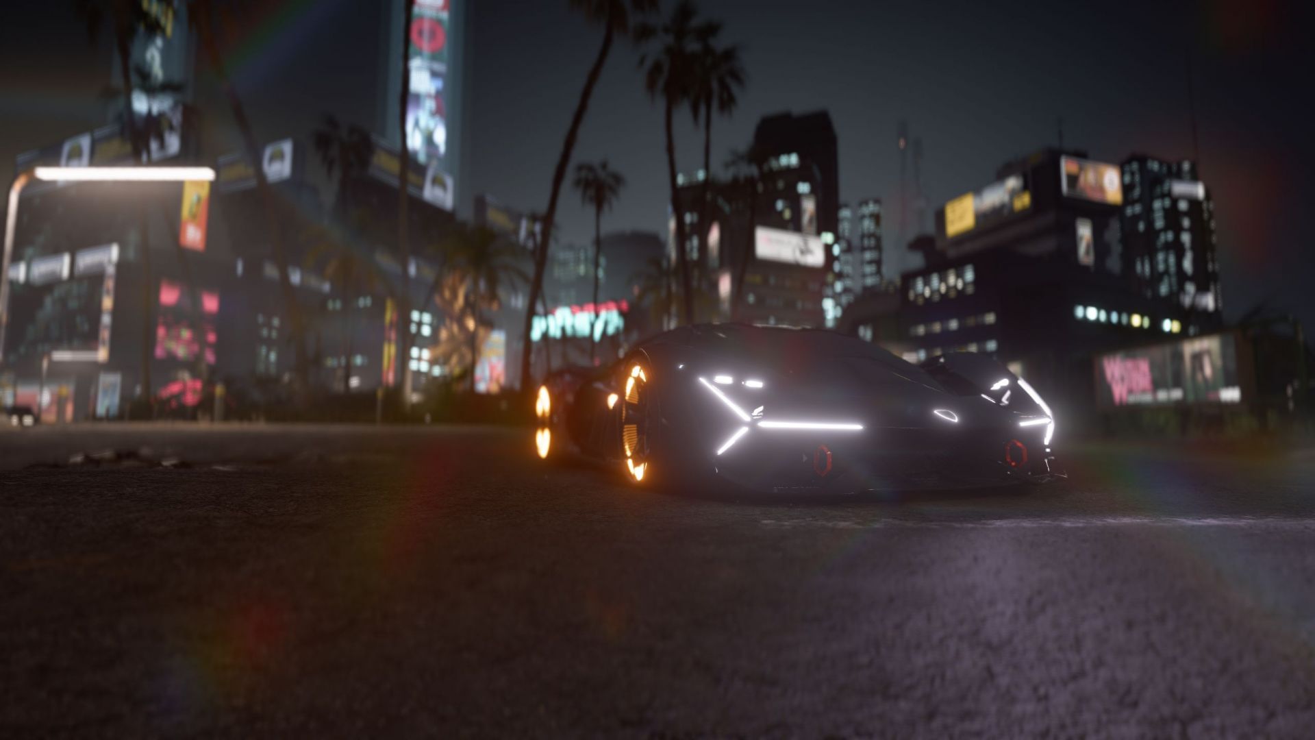 Night City in Cyberpunk 2077 (Image via Sportskeeda Gaming // Cyberpunk 2077)
