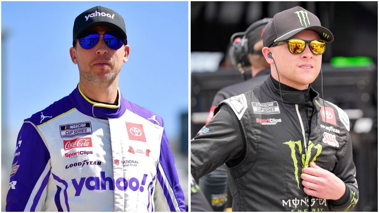 Denny Hamlin and Ty Gibbs