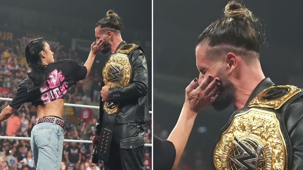 WWE comments after AJ Lee slaps Seth Rollins on RAW