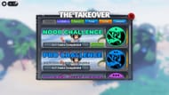 The Takeover challenges (Image via Roblox)