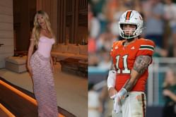 Ella West responds after fans link Carson Beck to her in latest IG post
