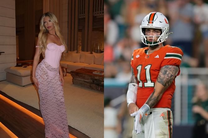Ella West responds after fans link Carson Beck to her in latest IG post