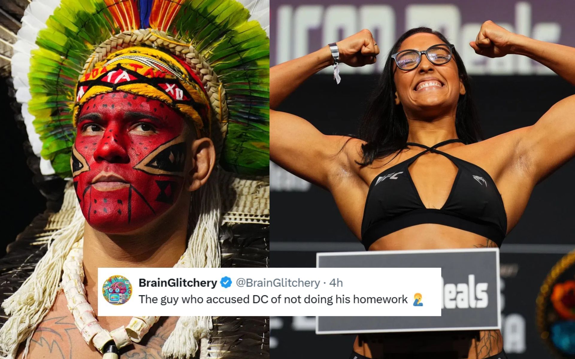 "No research was done" - Fans react as Dominick Cruz mistakes Noche UFC fighter for Alex Pereira's sister