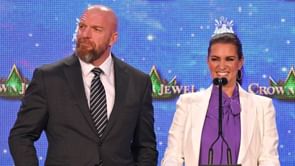 Triple H surprised Stephanie McMahon with a Hall of Fame announcement at WWE Wrestlepalooza