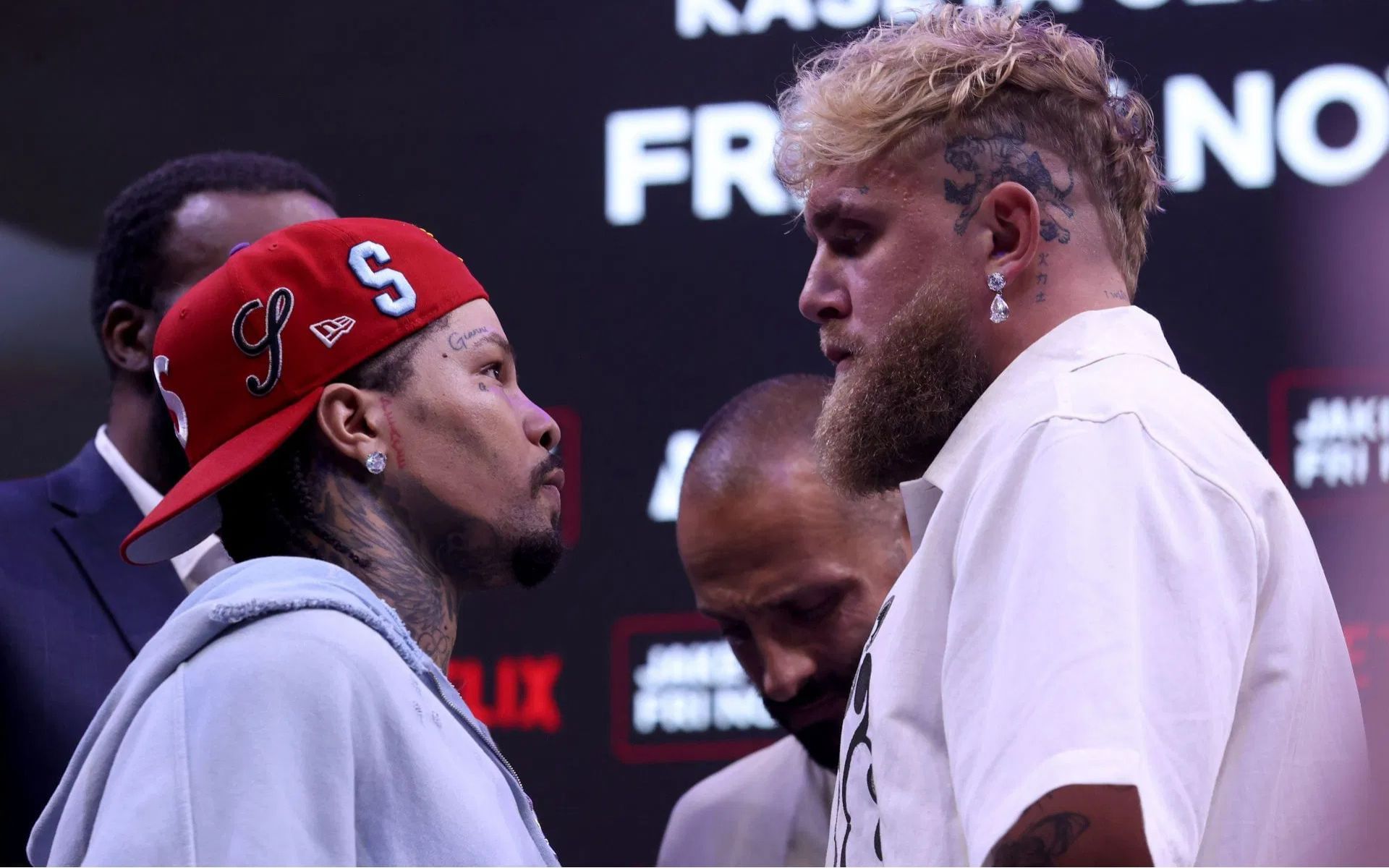 Jake Paul (right) issues strong warning to Gervonta Davis (left). [Image courtesy: Getty]