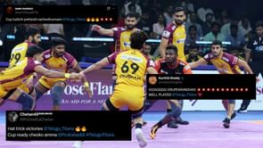 "Cup tudichi pettandi vachesthunnam" - Fans ecstatic after Telugu Titans register hat-trick of wins in Pro Kabaddi 2025
