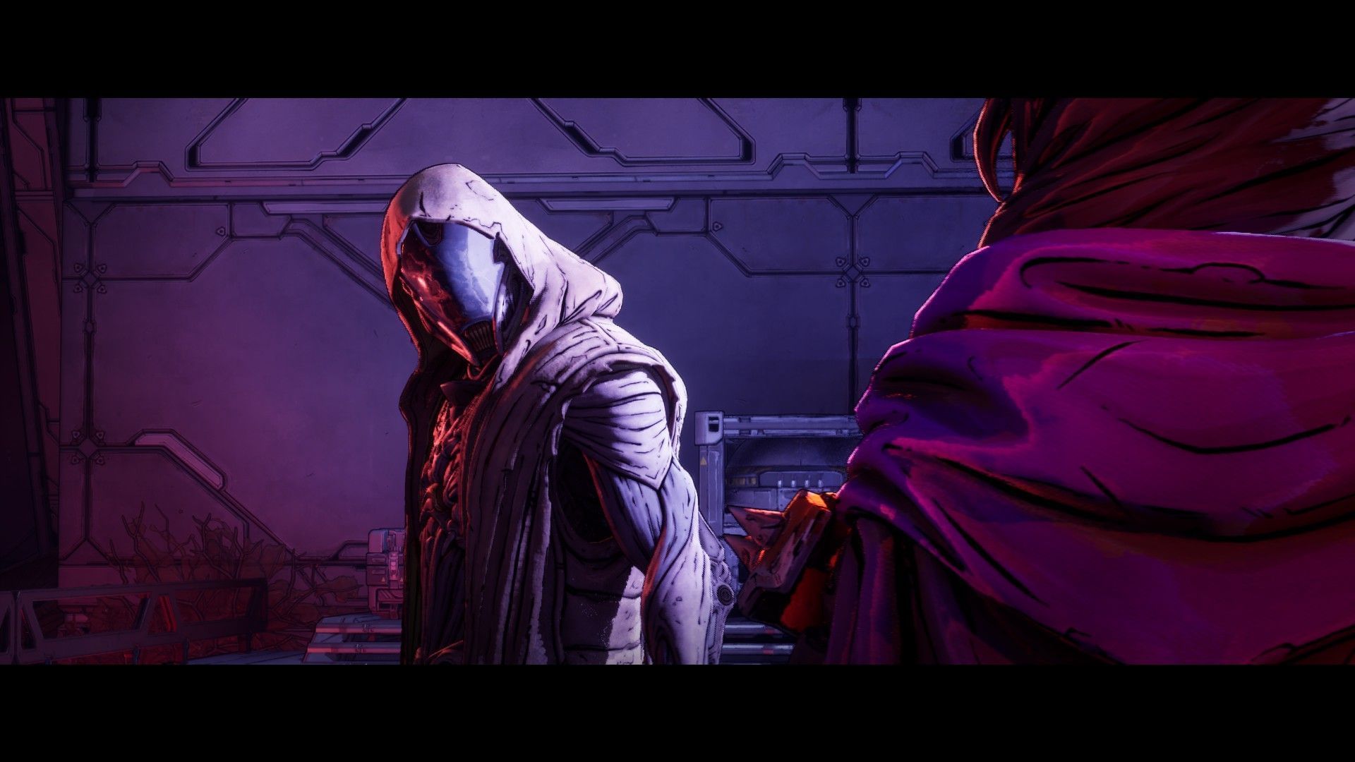 Mysterious figure in Dark Subject quest (Image via 2K Games)