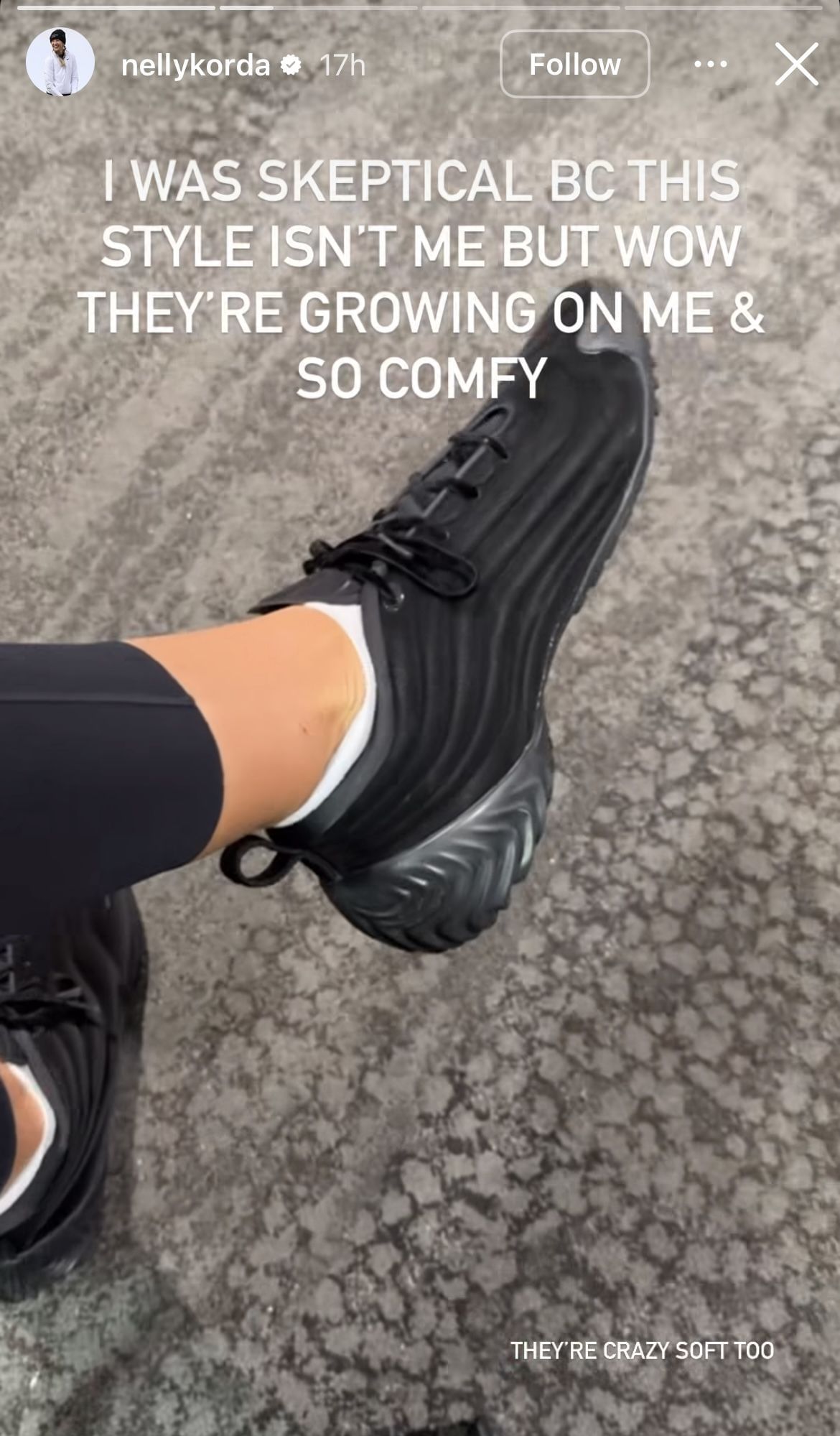 Image via Korda&rsquo;s Instagram story _ Source: [Instagram/@nellykorda]
