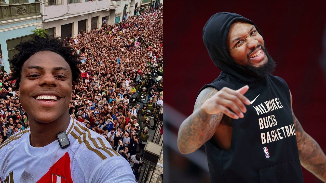 iShowSpeed surprised by unexpected crowd frenzy in Portland after training with Damian Lillard