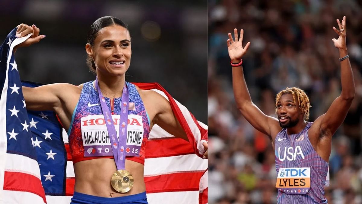 World Athletics Championships Results Day 6: Sydney McLaughlin-Levrone runs 2nd-fastest 400m for gold, Noah Lyles dominates 200m semis to reach final
