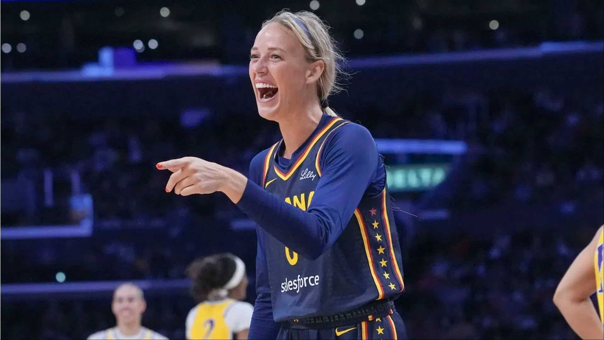 Sophie Cunningham risks another fine with brutal shot at WNBA officials. (Photo: IMAGN)