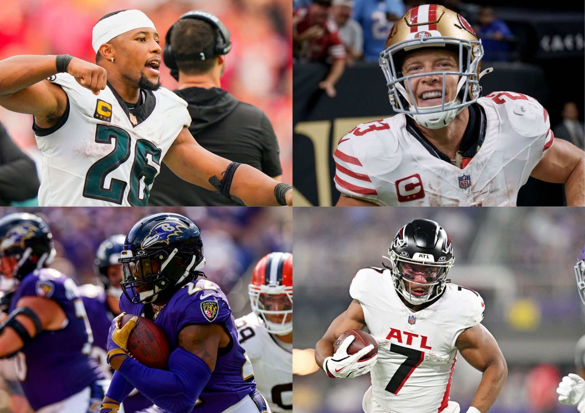 Week 3 Fantasy Football RB Rankings and Picks feat. Saquon Barkley, Christian McCaffrey, Derrick Henry, and Bijan Robinson