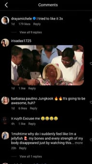 Draya Michele's comments on the ad.