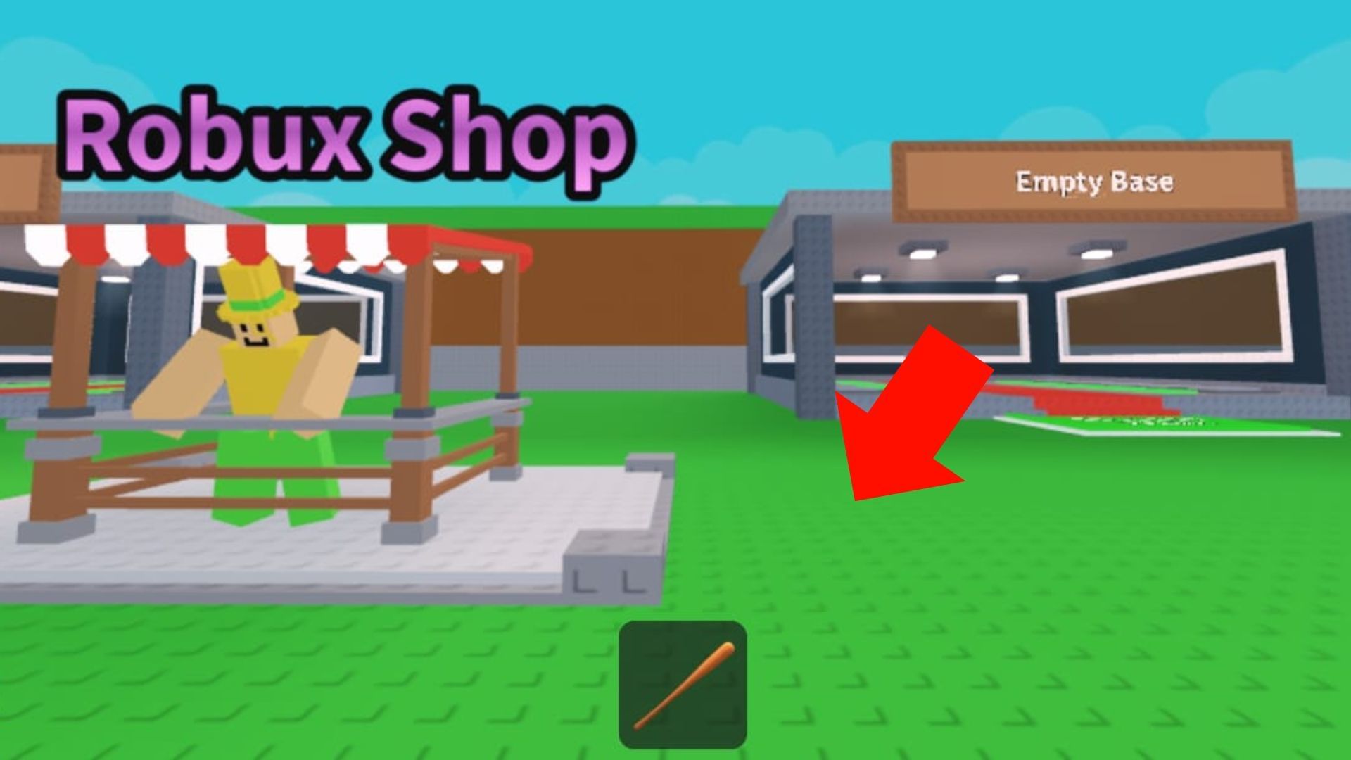 Fat Sammy spawn location (Image via Roblox)