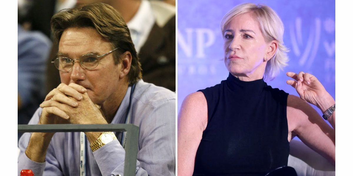 Jimmy Connors (L) and Chris Evert (R) (Image Source: Getty)