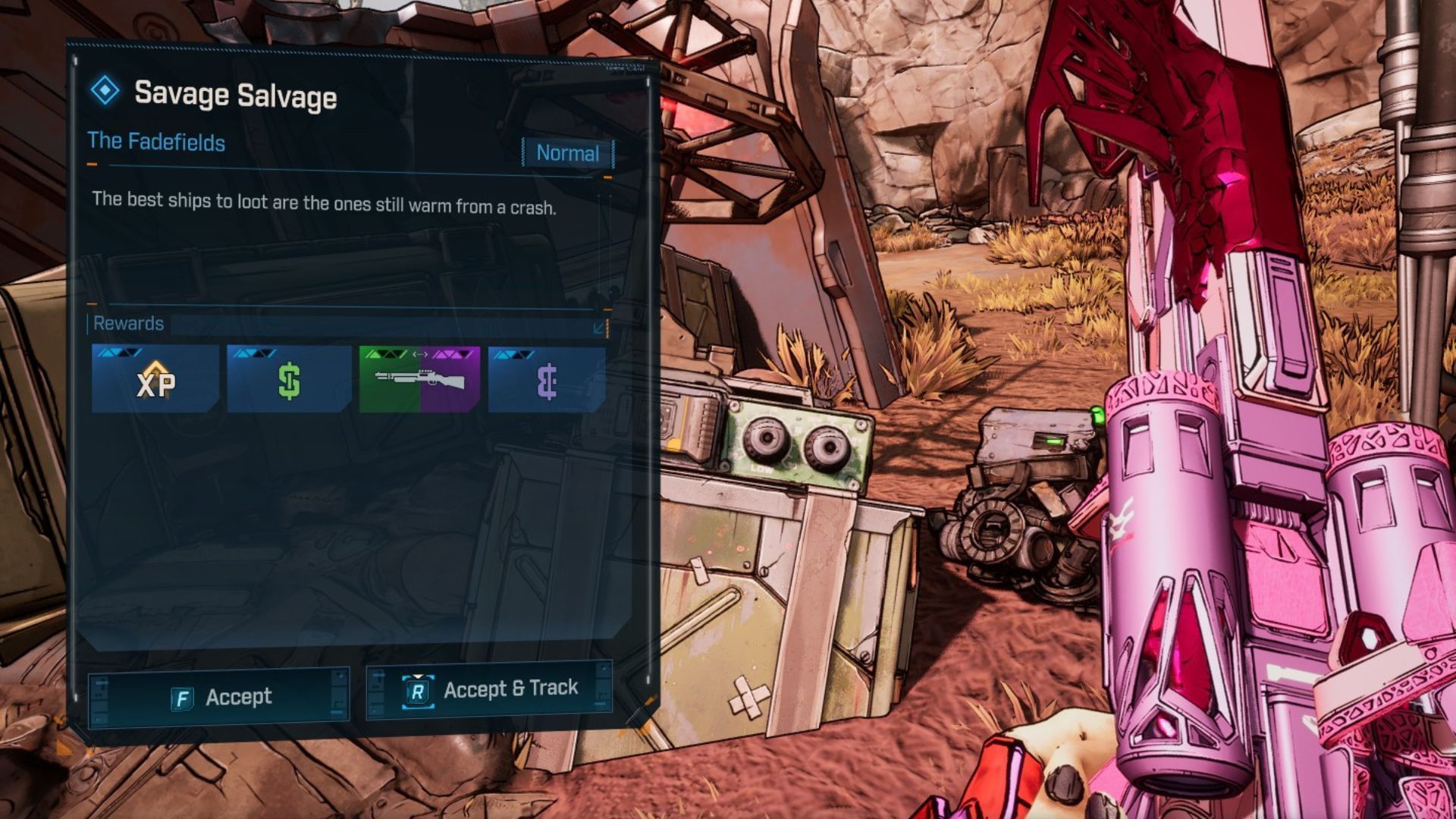 Get ready to hunt treasure from a crashed ship (Image via 2K)