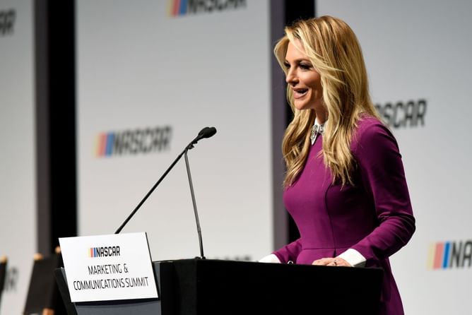 Was Danielle Trotta kicked out of playoff media day for upsetting Denny Hamlin? NASCAR reporter sets the record straight