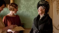 A scene from Downton Abbey: The Grand Finale featuring Violet Crawley alongside Lady Mary and Lady Edith. (Image via Prime Video)