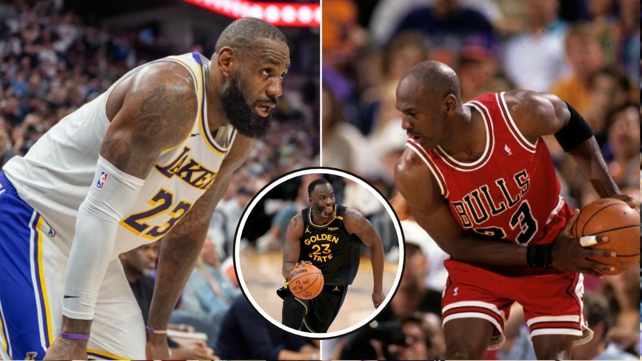 Draymond Green picks between LeBron James and Michael Jordan (Image Source: IMAGN)