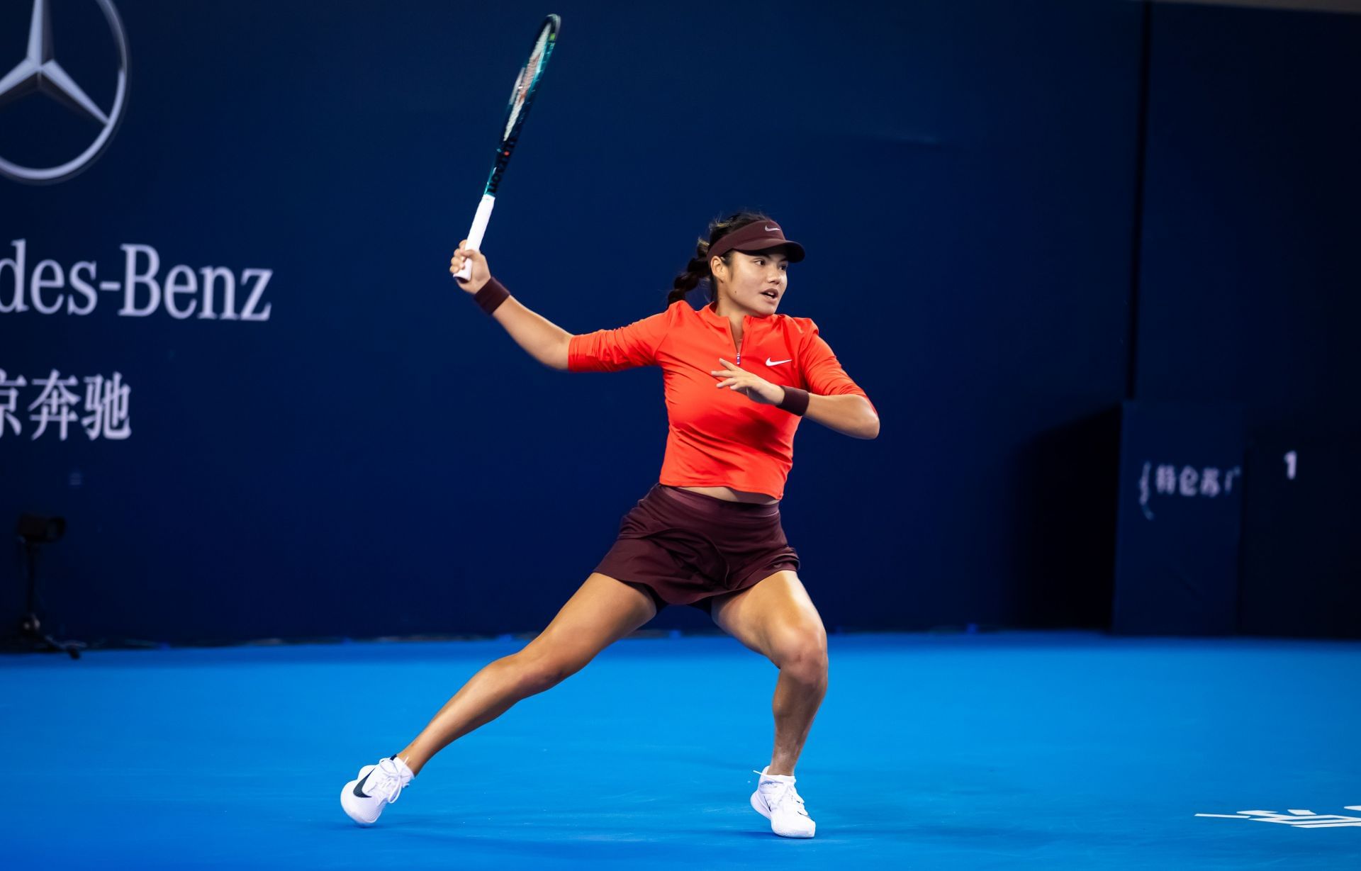 Raducanu at the 2025 China Open - Day 6 - Source: Getty
