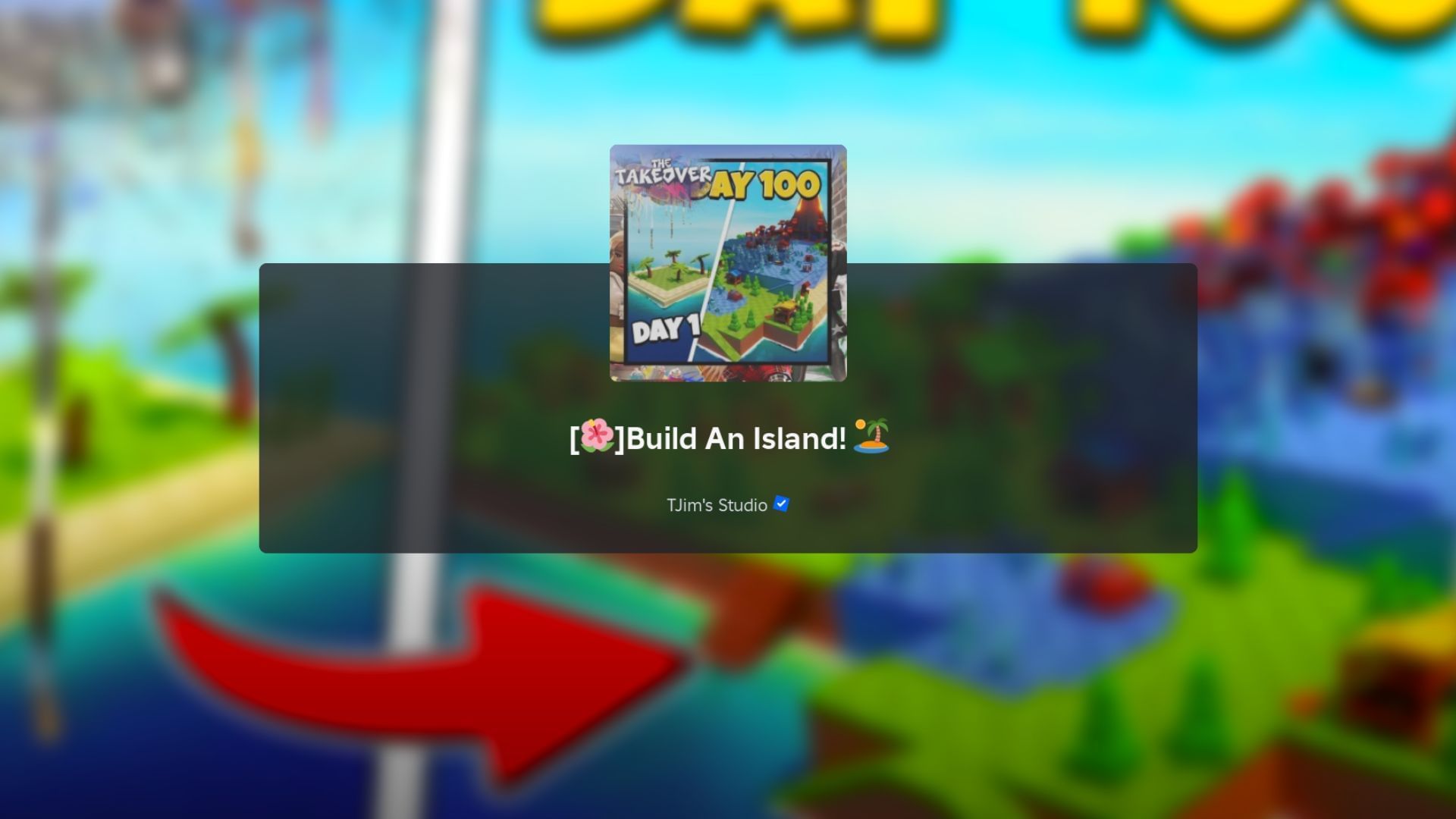 Completing The Takeover challenges in Build An Island (Image via Roblox)