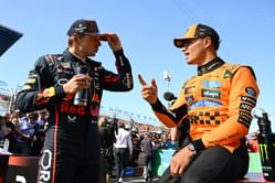 "What's this idiot doing?": Lando Norris rages at Max Verstappen for his first lap maneouvre