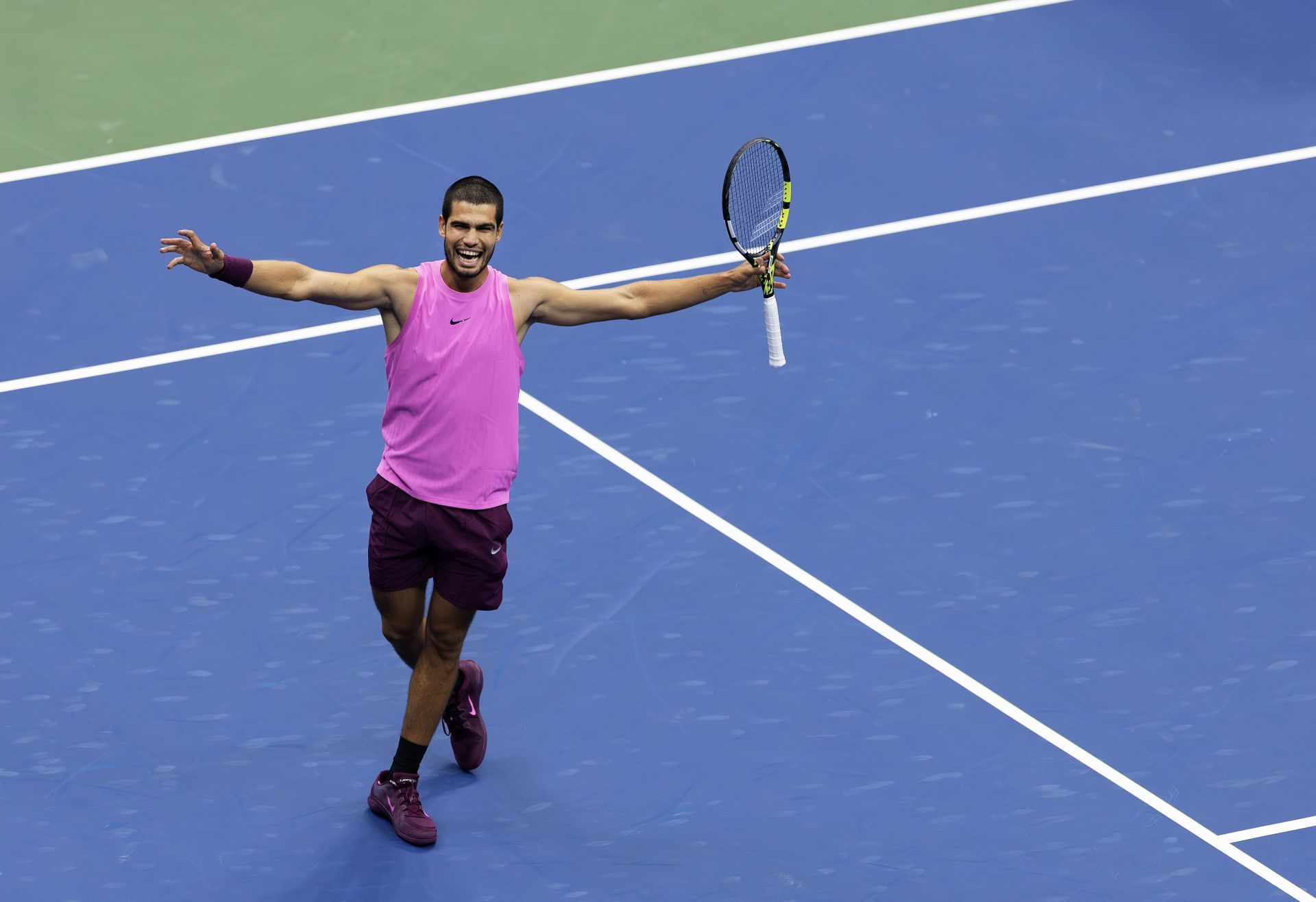 Carlos Alcaraz at the 2025 US Open -  Source: Getty