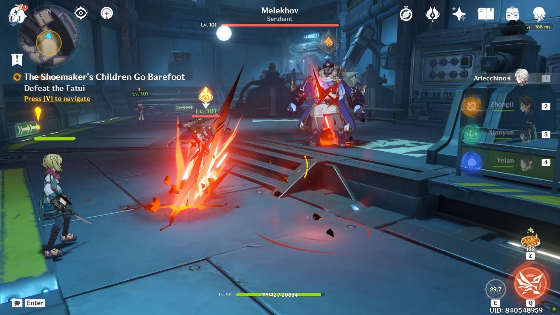 Defeat the Fatui mobs (Image via HoYoverse)