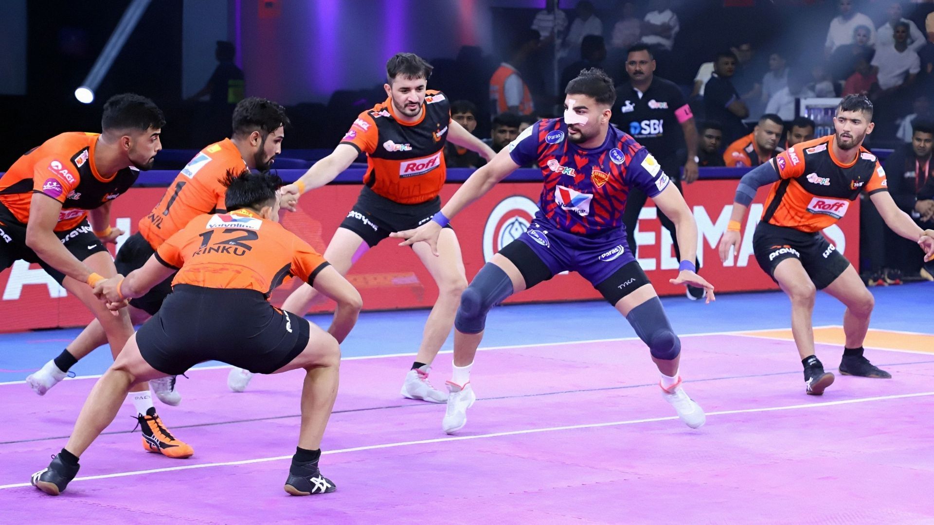 Ashu Malik bagged 23 points for Dabang Delhi in the match against U Mumba