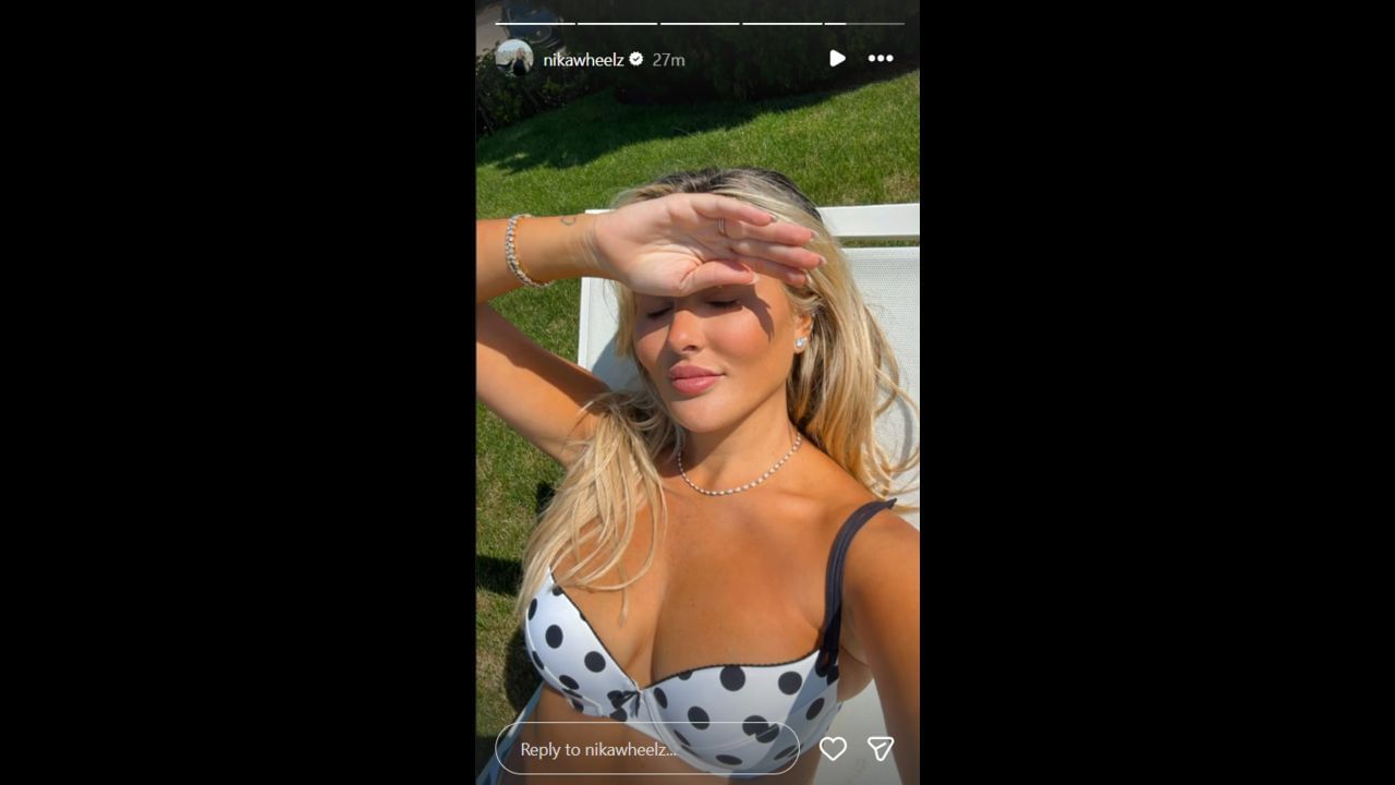 Screenshot of Dominique Wheeler&#039;s Instagram Story (Image from - Instagram.com/@nikawheelz IG Stories)