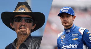 Richard Petty says he’d consider the ‘finger in the chest’ if Kyle Larson ever tagged him on track