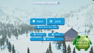 Sledding Demo main menu (Image via Sportskeeda Gaming|PIPE_CHAR. The Sledding Corporation)