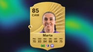Marta, the Brazilian legend, is still among the most acrobatic players in EA FC 26 (Image via EA Sports)