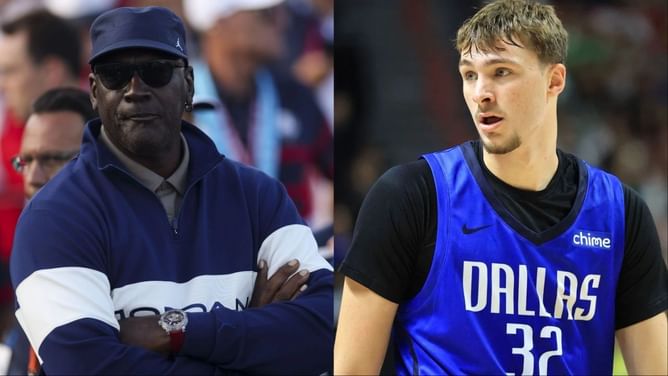 Michael Jordan and Cooper Flagg link up in stunning Ryder Cup moment