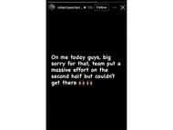 Robert Sanchez's Instagram story (Image Source: Instagram/@robertsanchez_1)